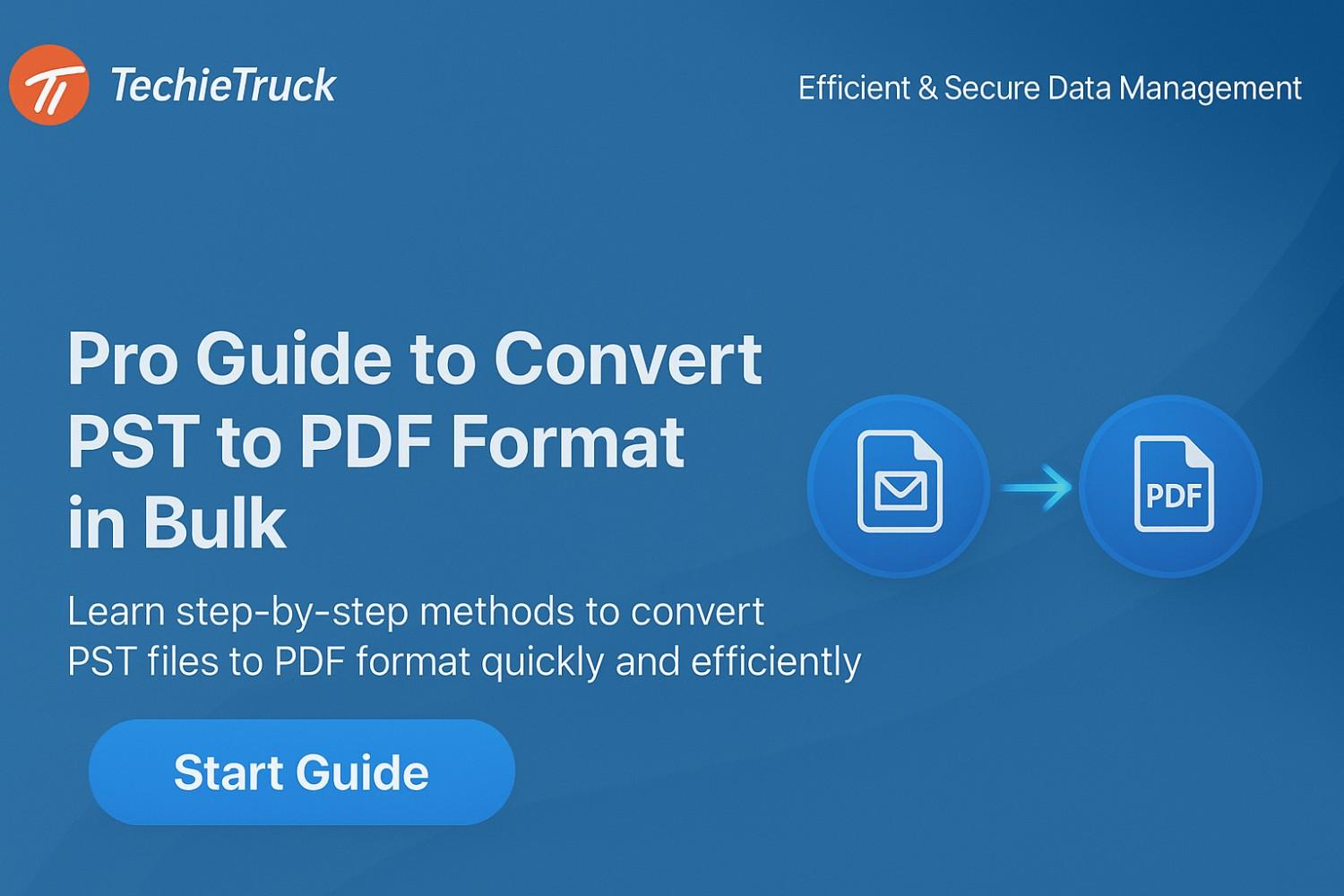 Pro Guide to Convert PST to PDF Format in Bulk