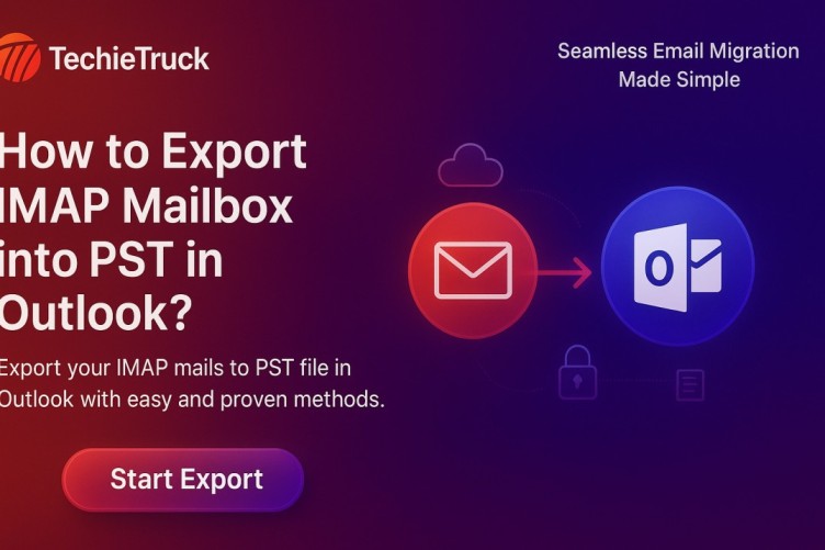 How to Export IMAP Mailbox into PST in Outlook?